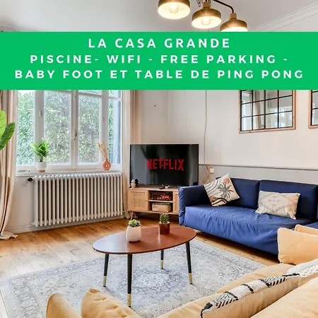 La Casa Grande - Piscine - Wifi - Parking